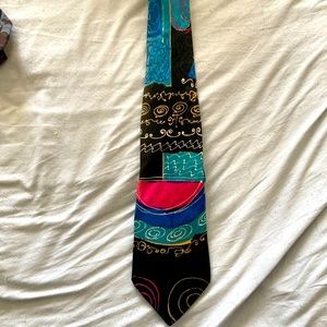 Beautiful tie will get you noticed . Never worn sad to let go.